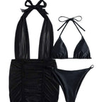 Damen Badeanzug mit verstellbarem Schnitt und lässigem Design R&B