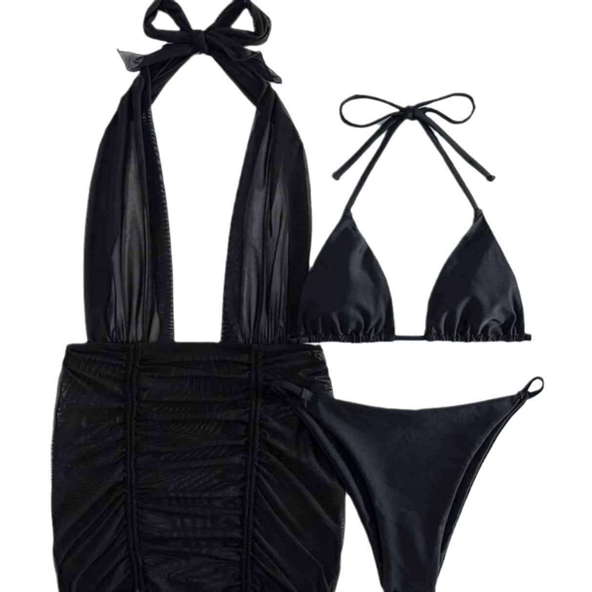 Damen Badeanzug mit verstellbarem Schnitt und lässigem Design R&B
