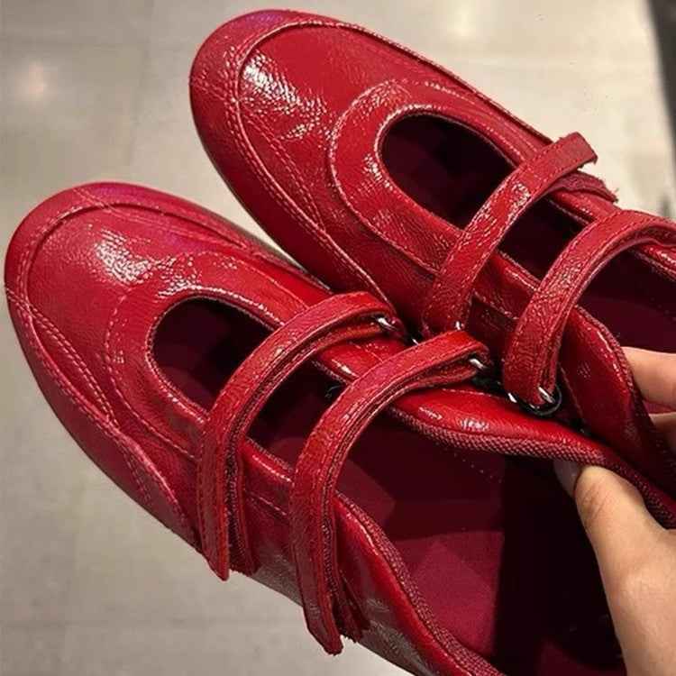 Damen Slingpumps mit verstellbarem Riemen und weichem Obermaterial