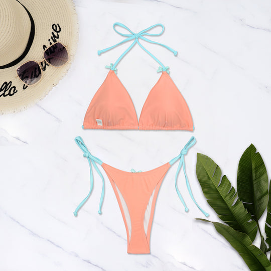 Damen Triangel-Bikini mit individuell anpassbaren Trägersystem und elegantem Design R&B