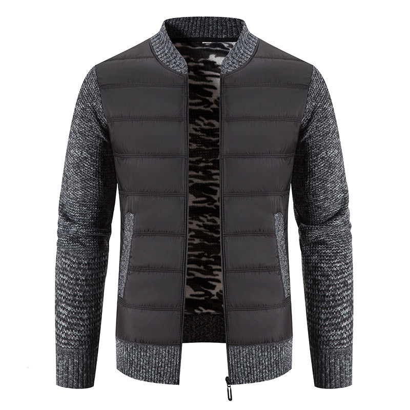 Herren lässige Übergangsjacke mit modernem Design und funktionalen Details R&B