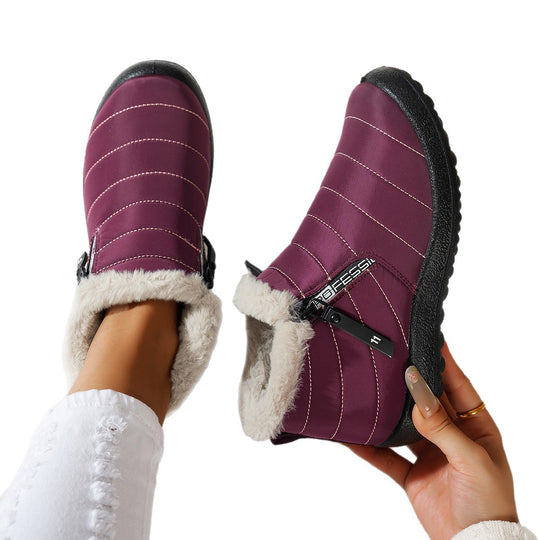 Damen Komfortable Winterboots mit kuscheligem Innenfutter R&B