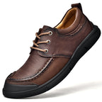Herren Komfortable Lederschuhe