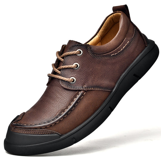 Herren Komfortable Lederschuhe R&B