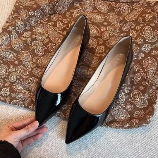 Damen spitze Ballerinas mit moderner Silhouette R&B