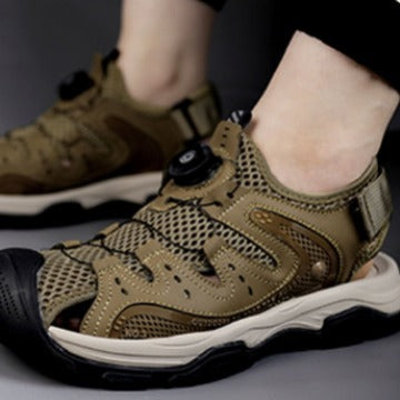 Damen Sportliche Wasserschuhe mit atmungsaktiver Mesh-Oberfläche und praktischer Schnellschnürung R&B