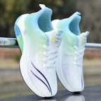 Damen Sportliche Laufschuhe mit lichtreflektierenden Elementen R&B