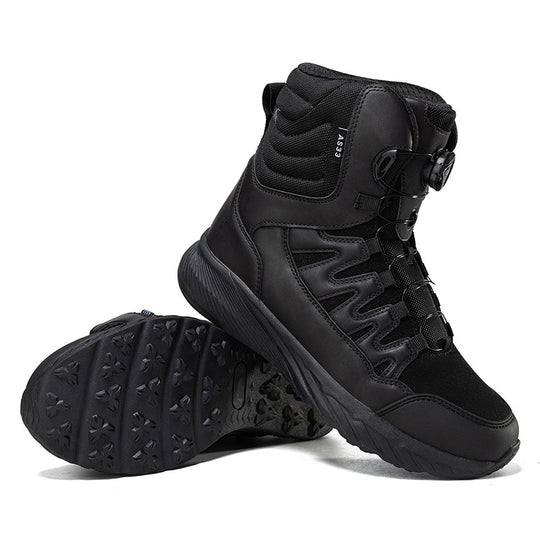Herren hochgeschnittene Outdoor-Schuhe mit innovativem Schnellschnürsystem R&B