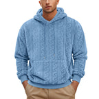 Herren Kuscheliger Hoodie mit innovativer Teddy-Optik und praktischen Eingrifftaschen R&B