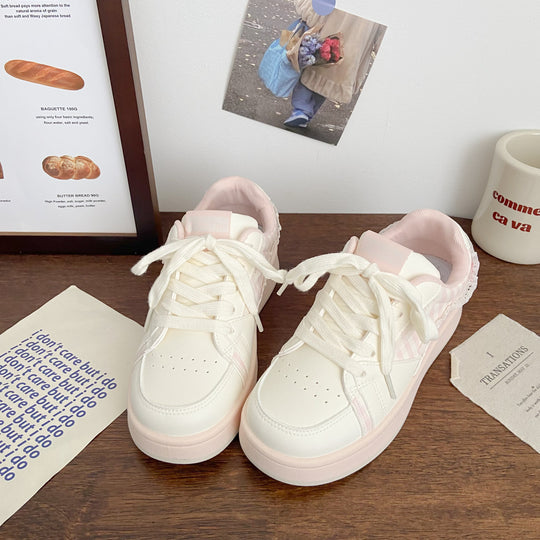 Damen Sneakers mit kariertem Design und komfortabler Dämpfung R&B
