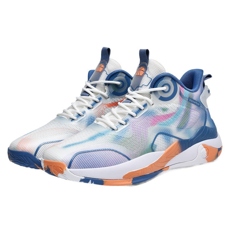 Damen Sportliche Basketball Sneakers mit dämpfendem Sohlenprofil und atmungsaktivem Obermaterial R&B