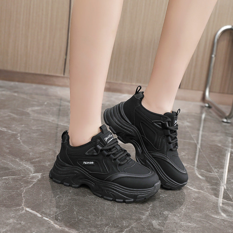 Damen Sportliche Chunky Sneakers mit rutschfester Sohle und dämpfendem Fußbett R&B