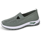 Damen Atmungsaktive Freizeit-Sneaker mit flexiblem Einstieg und rutschfester Sohle R&B