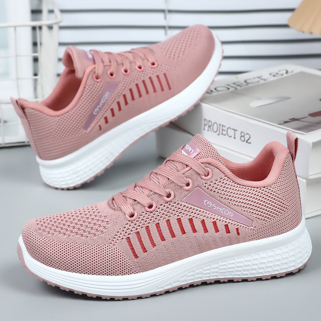 Damen Sportliche Laufschuhe mit atmungsaktivem Mesh-Obermaterial R&B