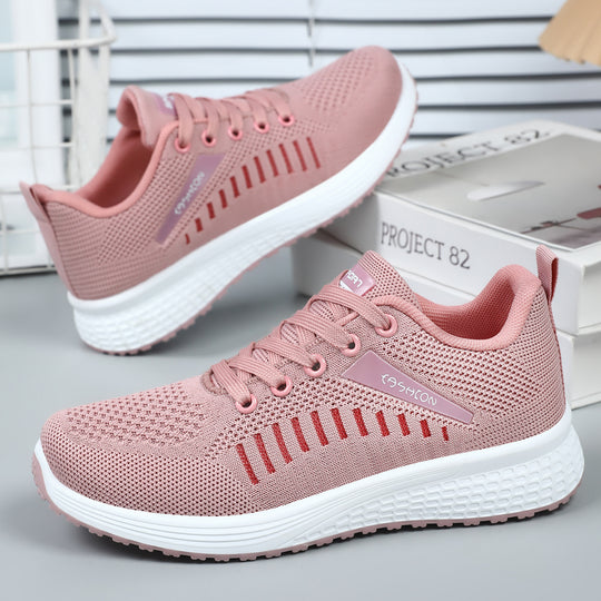 Damen Sportliche Laufschuhe mit atmungsaktivem Mesh-Obermaterial R&B