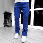 Herren Schnittige Jeanshose mit Rissoptik R&B