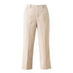 Damen Weite Pantoletten High Waist Schnitt