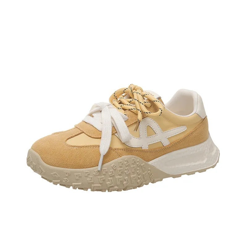 Damen Sportliche Sneakers mit dicker Profilsohle und atmungsaktivem Obermaterial R&B