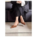 Damen elegante Slingback Pumps mit modernem Riemendesign R&B