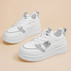 Damen Sneaker mit hochflächiger Sohle von R&B