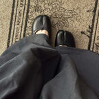 Damen Elegante und modische Ballerinas mit einzigartigem Zehen-Design R&B