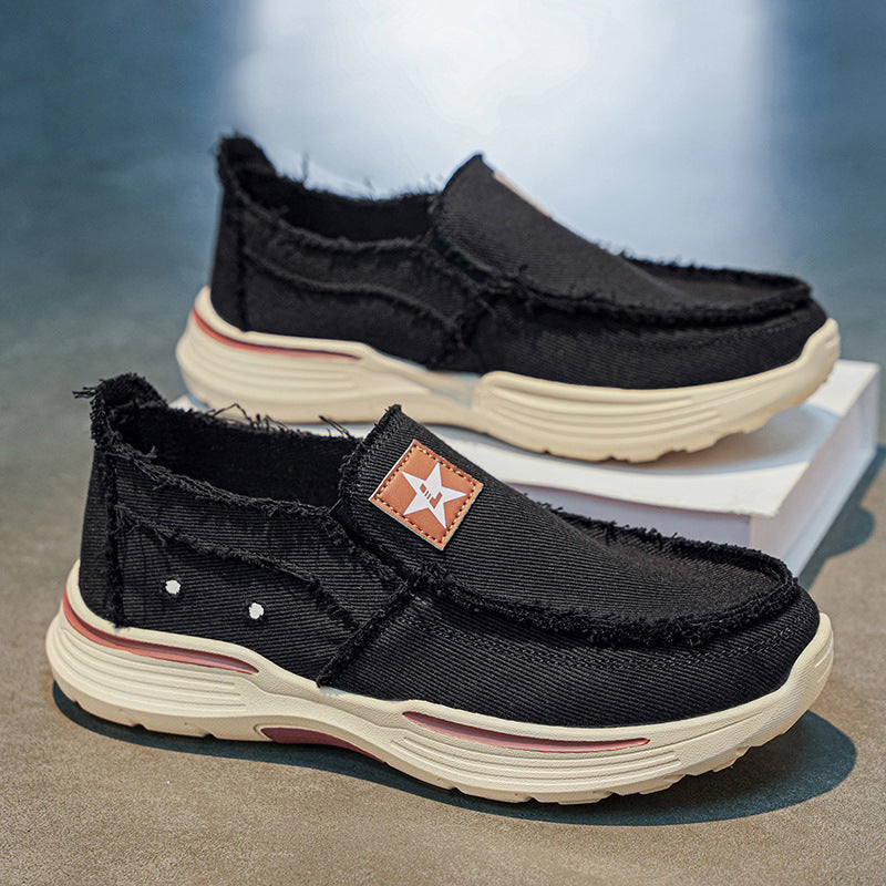 Damen Bequeme Slip-On Sneaker mit texturierter Oberfläche und flexiblem Sohlenprofil R&B