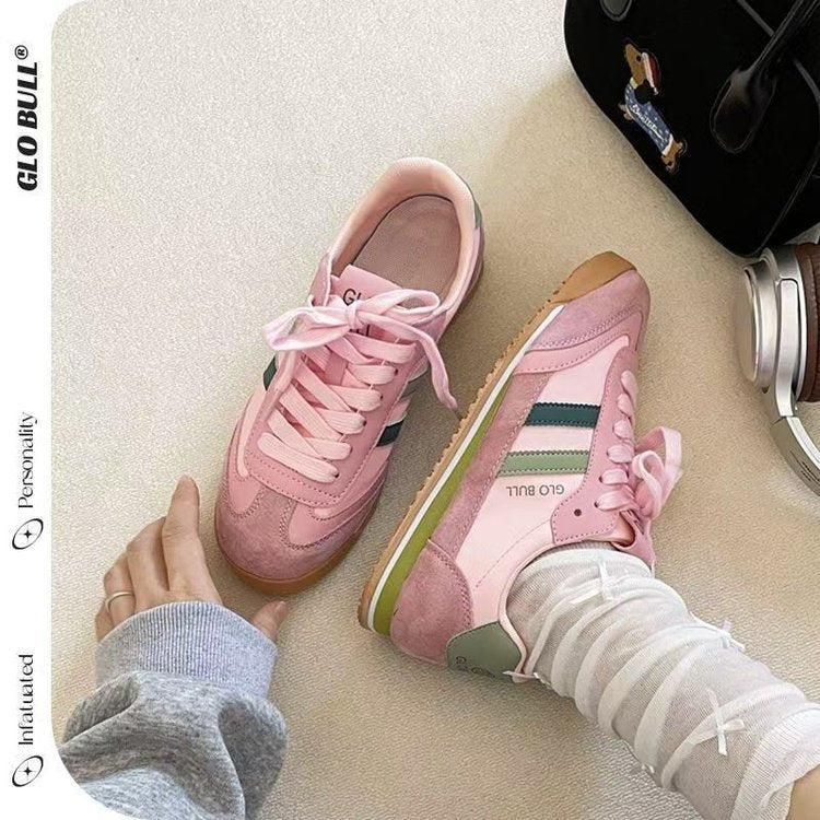 Damen Sportliche Sneakers mit atmungsaktivem Obermaterial und stoßdämpfender Sohle R&B