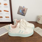 Damen Sneakers mit süßem Motiv und komfortabler dämpfender Sohle R&B