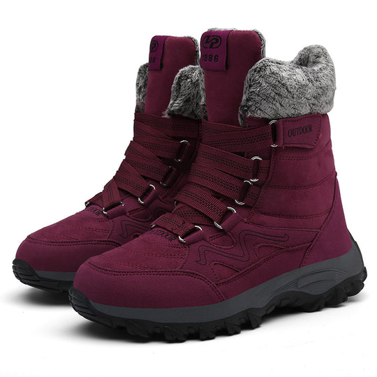Damen Gemütliche Winterstiefel mit isolierender Fütterung R&B