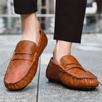 Herren Modische Mokassins mit handgenähtem Finish R&B