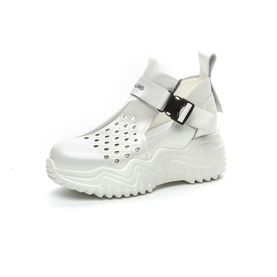 Damen Komfortable Sandalen mit luftigem Design und versenktem Riemen R&B