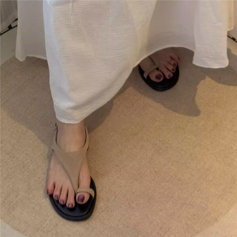 Damen Zehentrenner-Sandalen mit elegantem Comfort-Riemendesign R&B