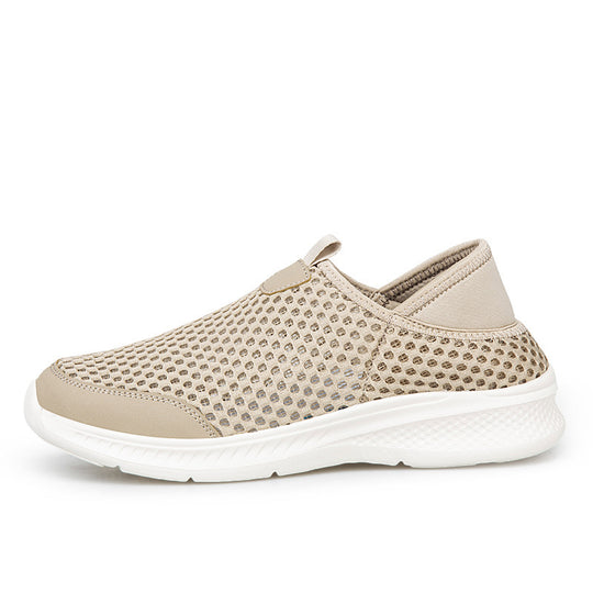 Damen Atmungsaktive Freizeitsneaker mit elastischem Einstieg R&B
