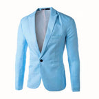 Herren Casual Sakko Baumwolle
