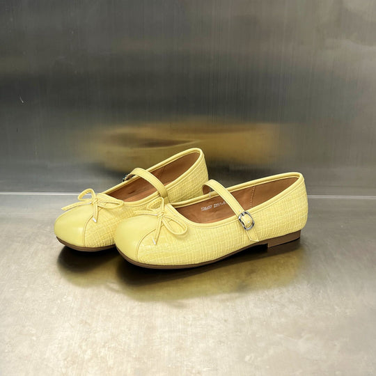 Damen Ballerinas mit dekorativer Schleifenverzierung und komfortablem Riemchenverschluss R&B