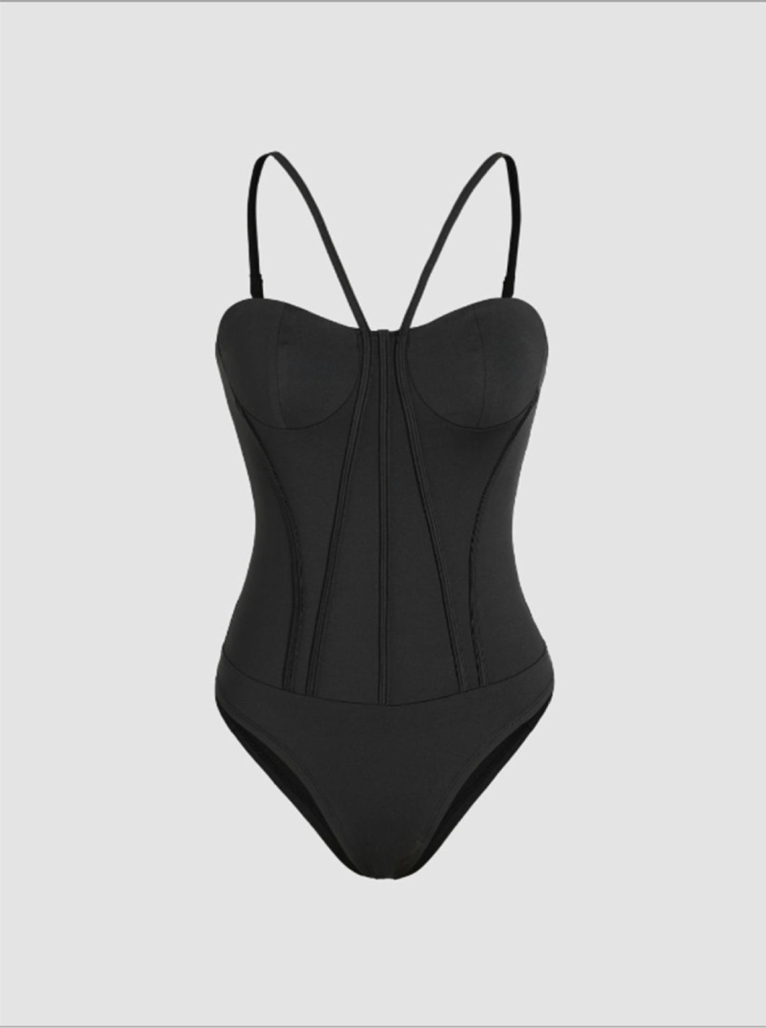 Damen Stilvolles Badeanzug mit figurformendem Schnitt R&B