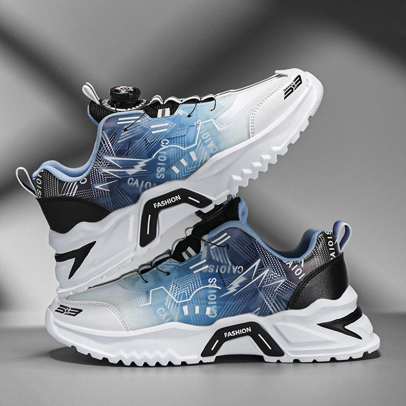 Damen Sportliche Sneaker mit innovativem Schnürsystem und atmungsaktiver Mesh-Oberfläche R&B