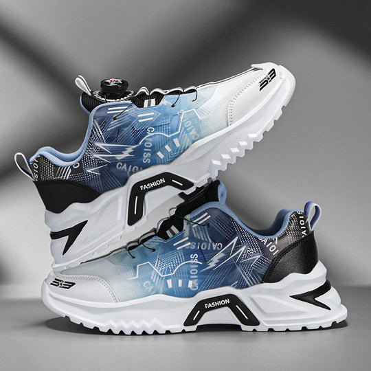 Damen Sportliche Sneaker mit innovativem Schnürsystem und atmungsaktiver Mesh-Oberfläche R&B