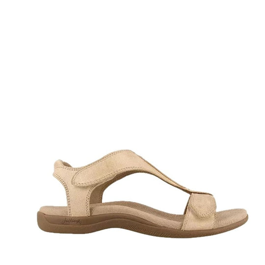 Damen Komfortable Riemchensandalen mit verstellbarem Schnallenverschluss R&B