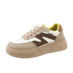 Damen modische Sneakers mit rutschfester Laufsohle und atmungsaktivem Obermaterial R&B