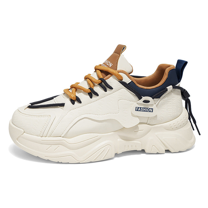 Damen Sportliche Chunky Sneakers mit atmungsaktiver Oberflächenstruktur R&B