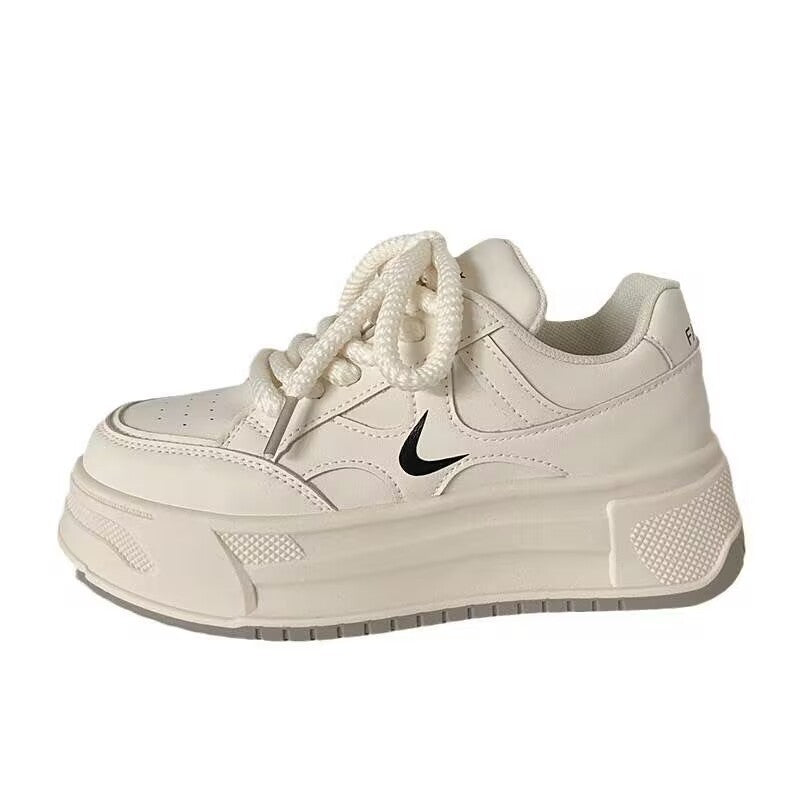 Damen Komfortable Chunky Sneakers mit Socken-Kragen R&B