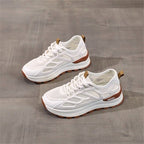 Damen Atmungsaktive Laufschuhe mit flexiblem Mesh-Obermaterial und dämpfender Sohle R&B