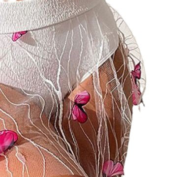 Damen Bikini-Set mit verspieltem Blumendetail R&B