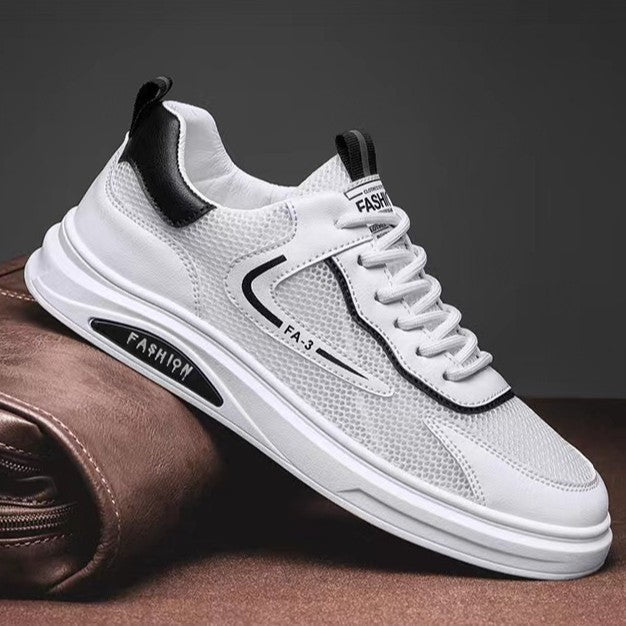 Damen Modische Sport-Sneaker mit atmungsaktiver Mesh-Oberfläche und stoßdämpfender Sohle
