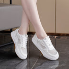 Damen modische Sneakers mit atmungsaktiver Mesh-Oberfläche und rutschfester Sohle R&B
