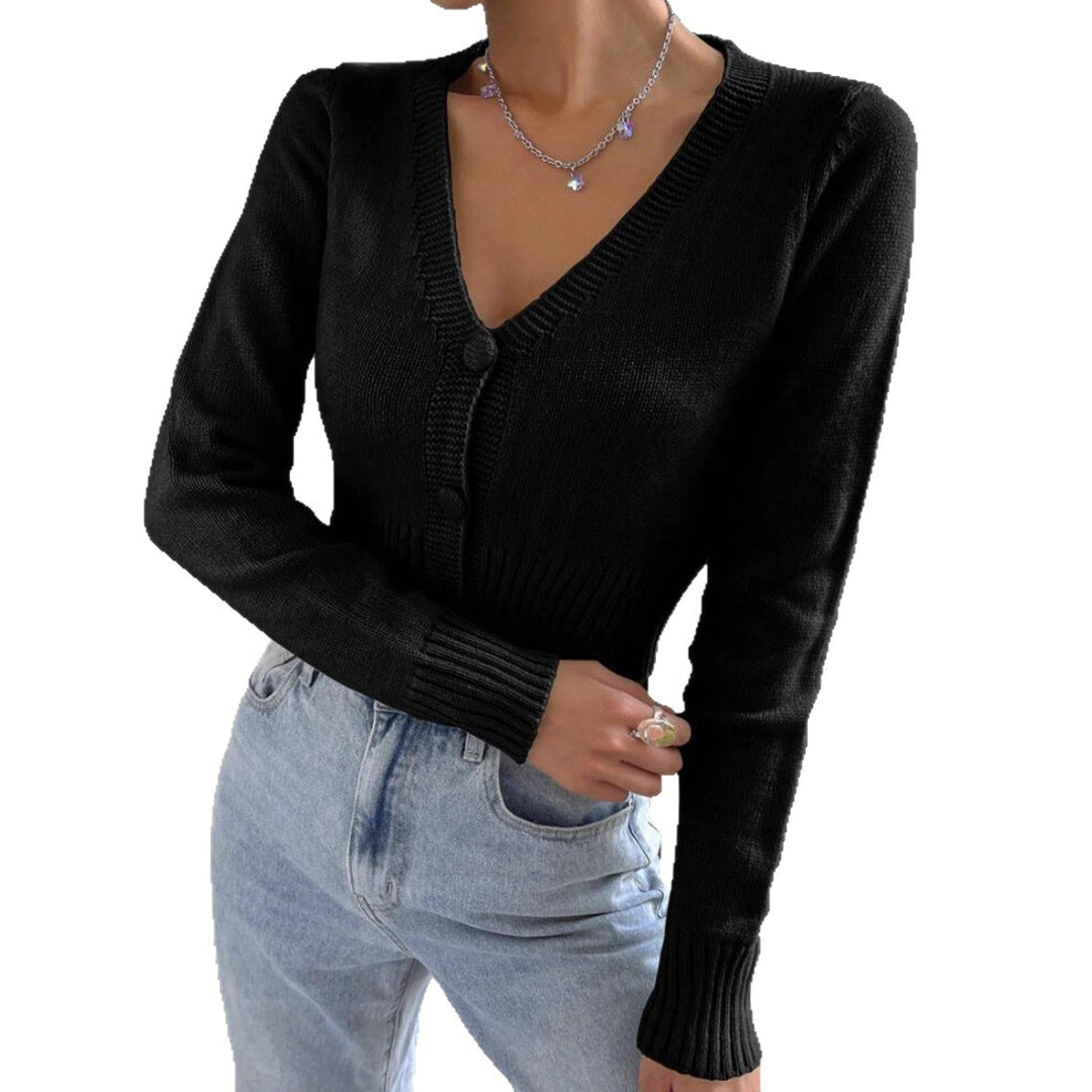 Damen Kurzstrickjacke mit feinem Rippstrickdesign R&B