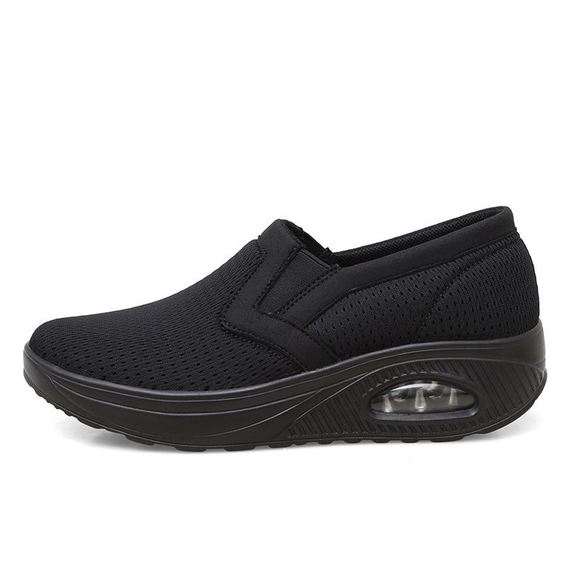 Damen Atmungsaktive Slip-On Sneakers mit dämpfender Sohle und flexiblem Design R&B