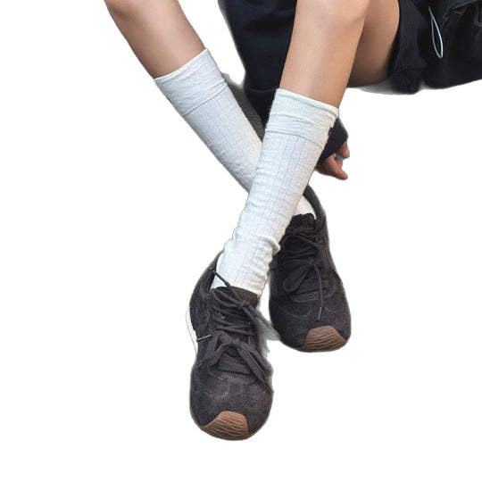 Damen modische Sneakers aus hochwertigem Wildleder mit individuell verstellbaren Schnürsenkeln R&B