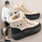 Damen High-Top Sneakers mit isolierendem Innenfutter und rutschfester Sohle R&B